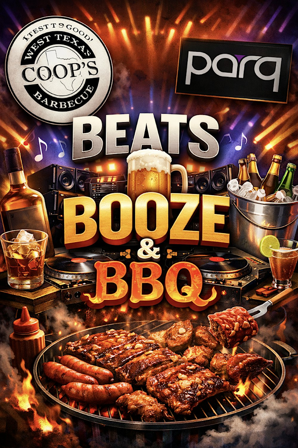 Beats, Booze and BBQ