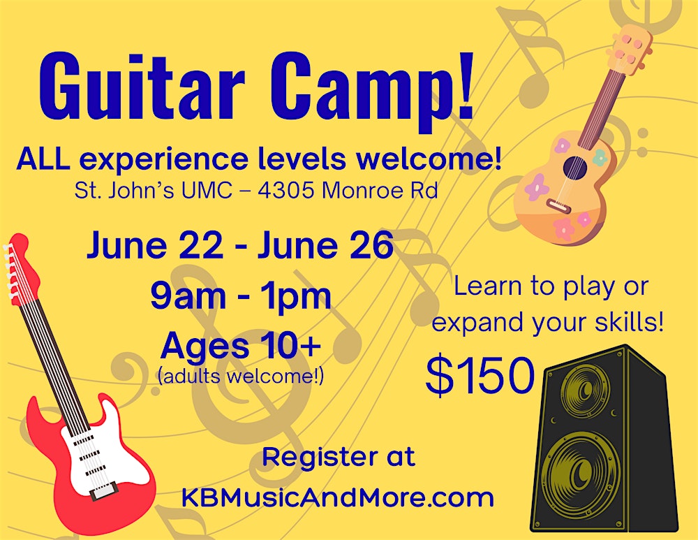 Guitar Camp! (Oakhurst)