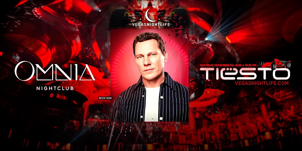 Tiesto | Las Vegas Race Weekend Party | OMNIA