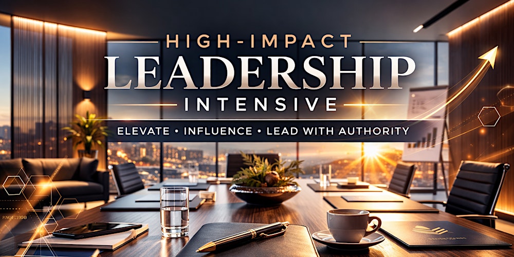 High-Impact Leadership Masterclass -  Limited to 8 leaders