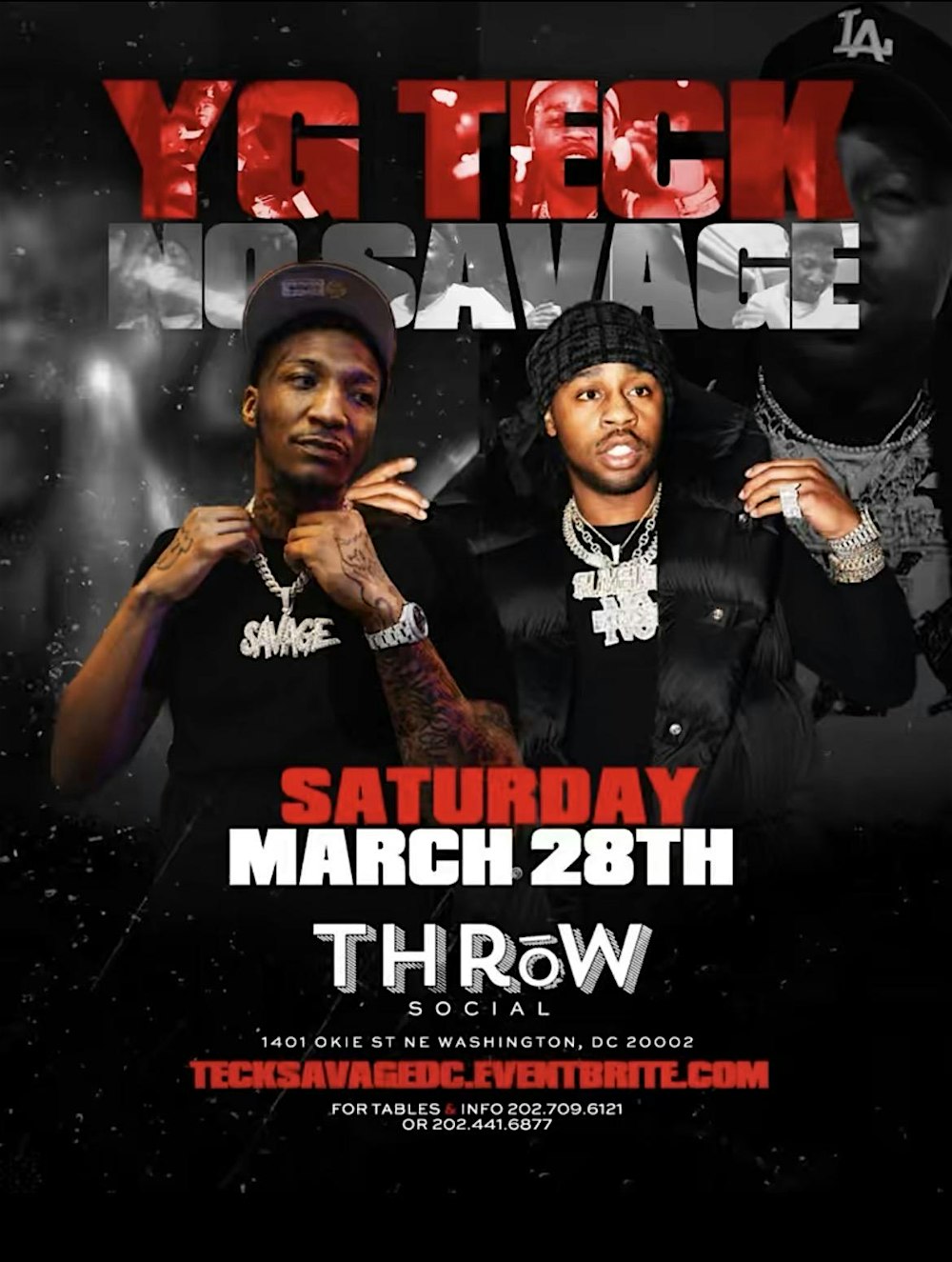 YG Teck No Savage & Friends LIVE at Throw Social