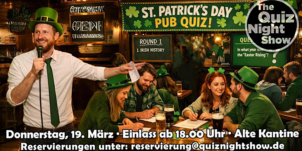 Quiz Night #560.1 - Allgemeinwissen (St. Patrick’s Quiz)