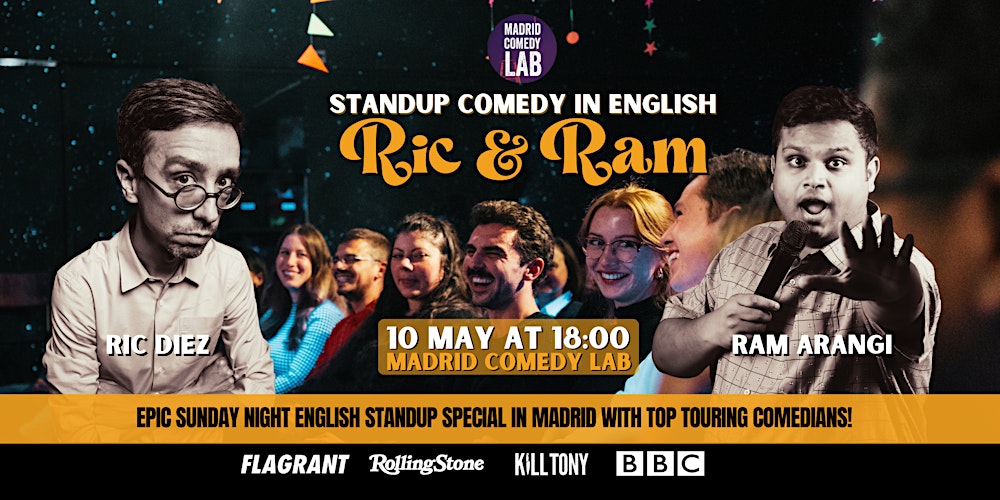 Ric and Ram - Standup Comedy in English - Madrid Comedy Lab