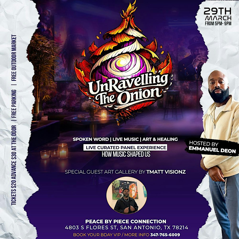 UnRavelling The Onion Live | Outdoor market & Indoor Live Entertainment