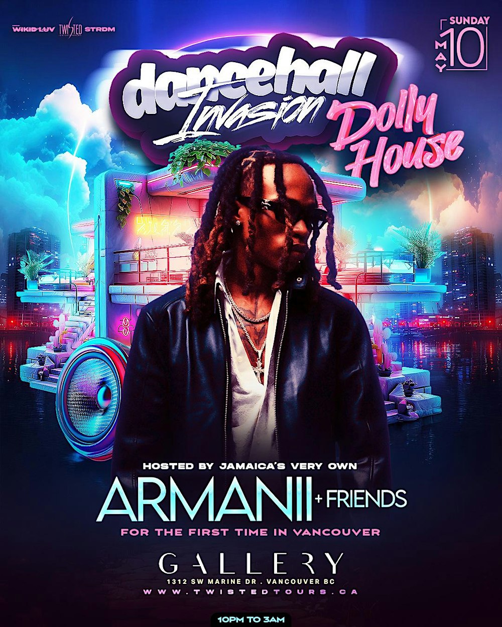 DOLLYHOUSE FT ARMANII in VANCOUVER | May 10th | First Time in Vancouver