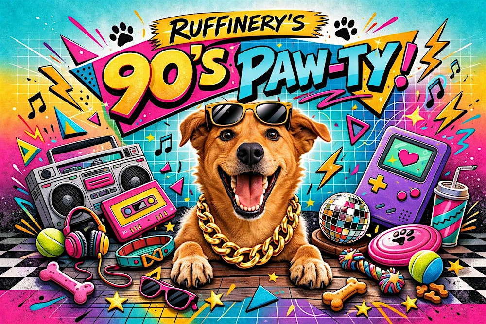RUFFINERY presents: 90's Pawty & Spelling Bee!