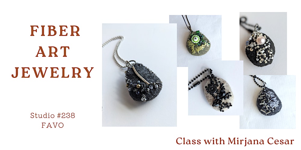 The Felted Pebble Jewelry Workshop