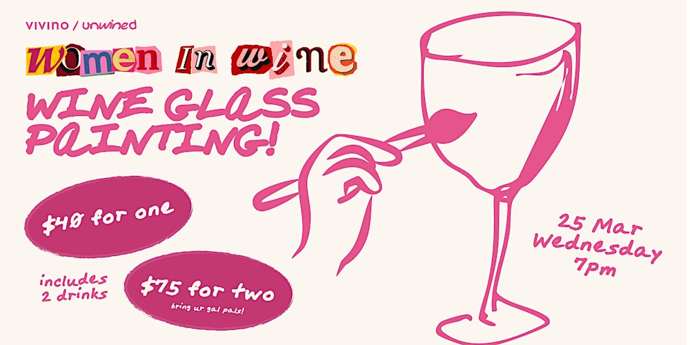 #womeninwine Wine Glass Painting