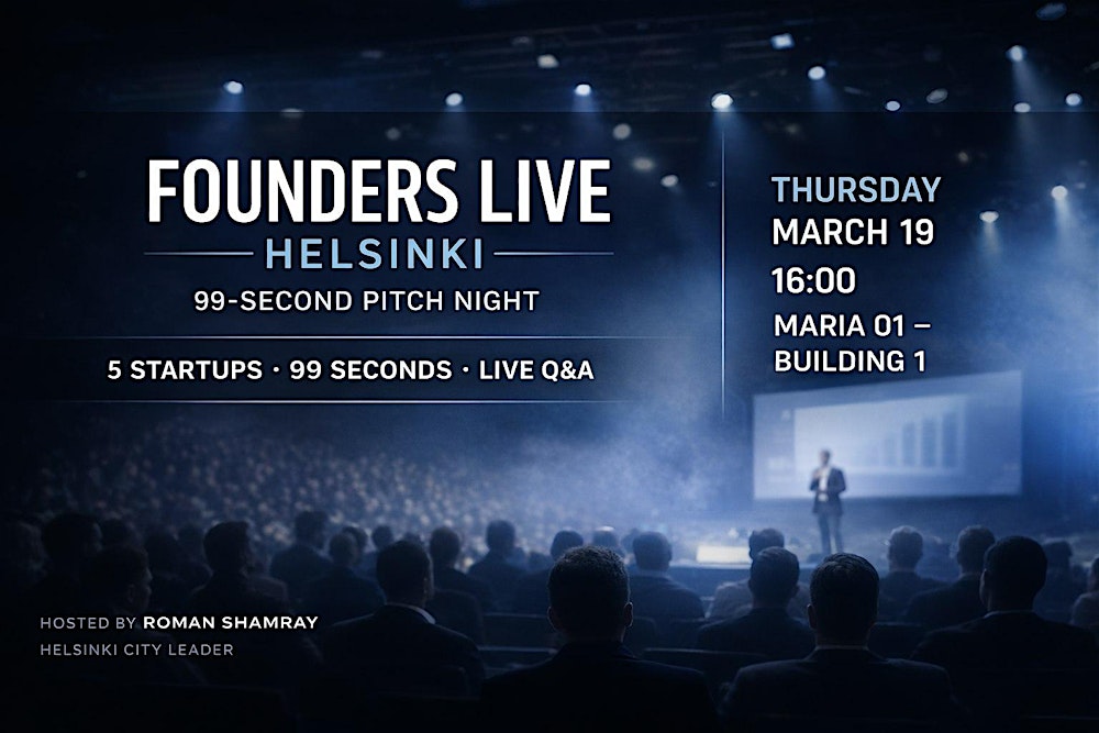 Founders Live Helsinki