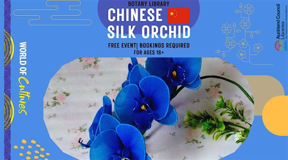 World of Cultures: Chinese Silk Orchid Craft