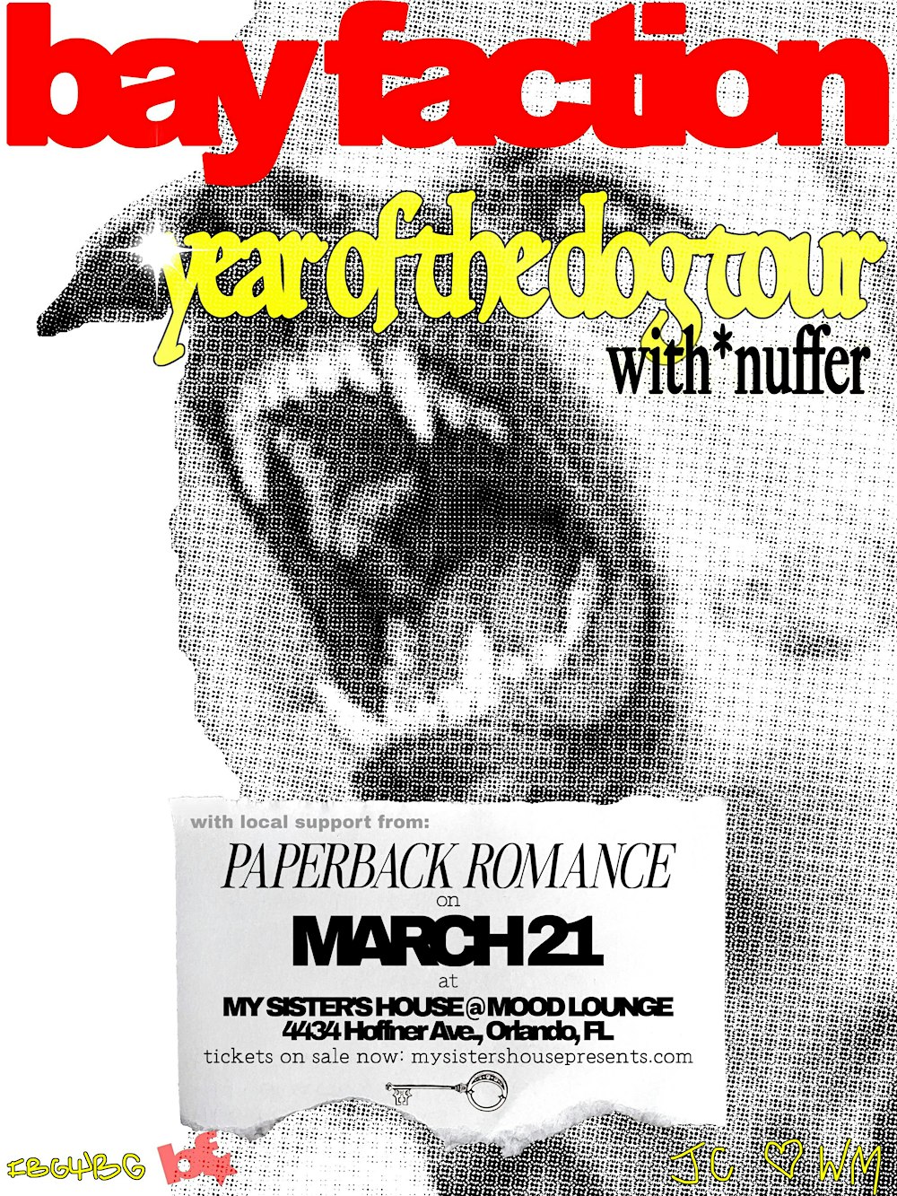 Bay Faction, Nuffer & Paperback Romance at My Sister’s House at Mood Lounge