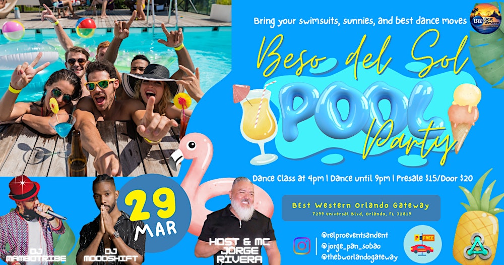 Beso del Sol Orlando @Best Western Orlando Gateway!