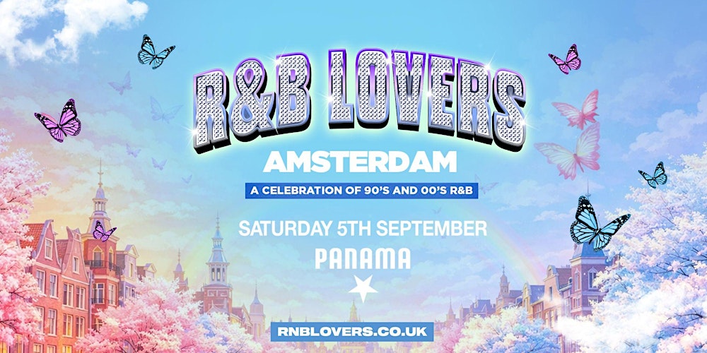 R&B Lovers - Saturday 5th September - Panama Amsterdam