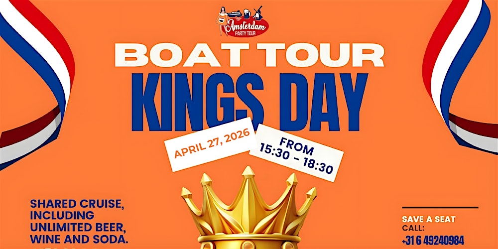 Kings Day Party Boat