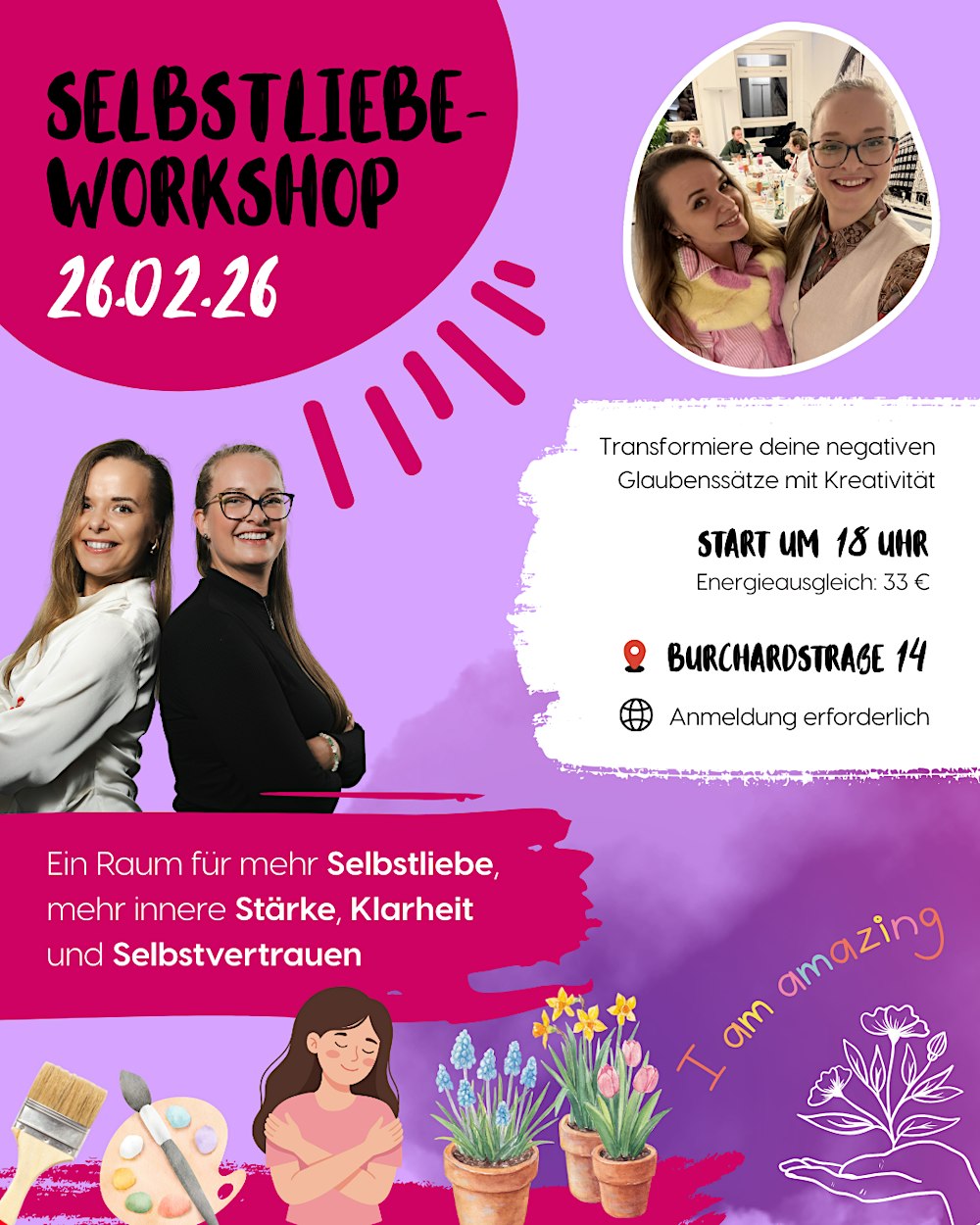 Selbstliebe-Workshop in Hamburg