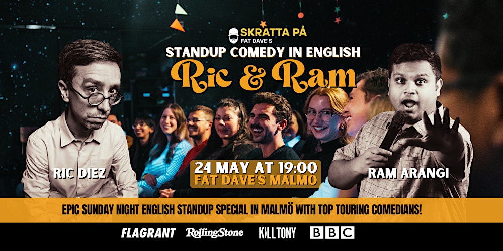 Ric and Ram - Standup Comedy in English - Malmö