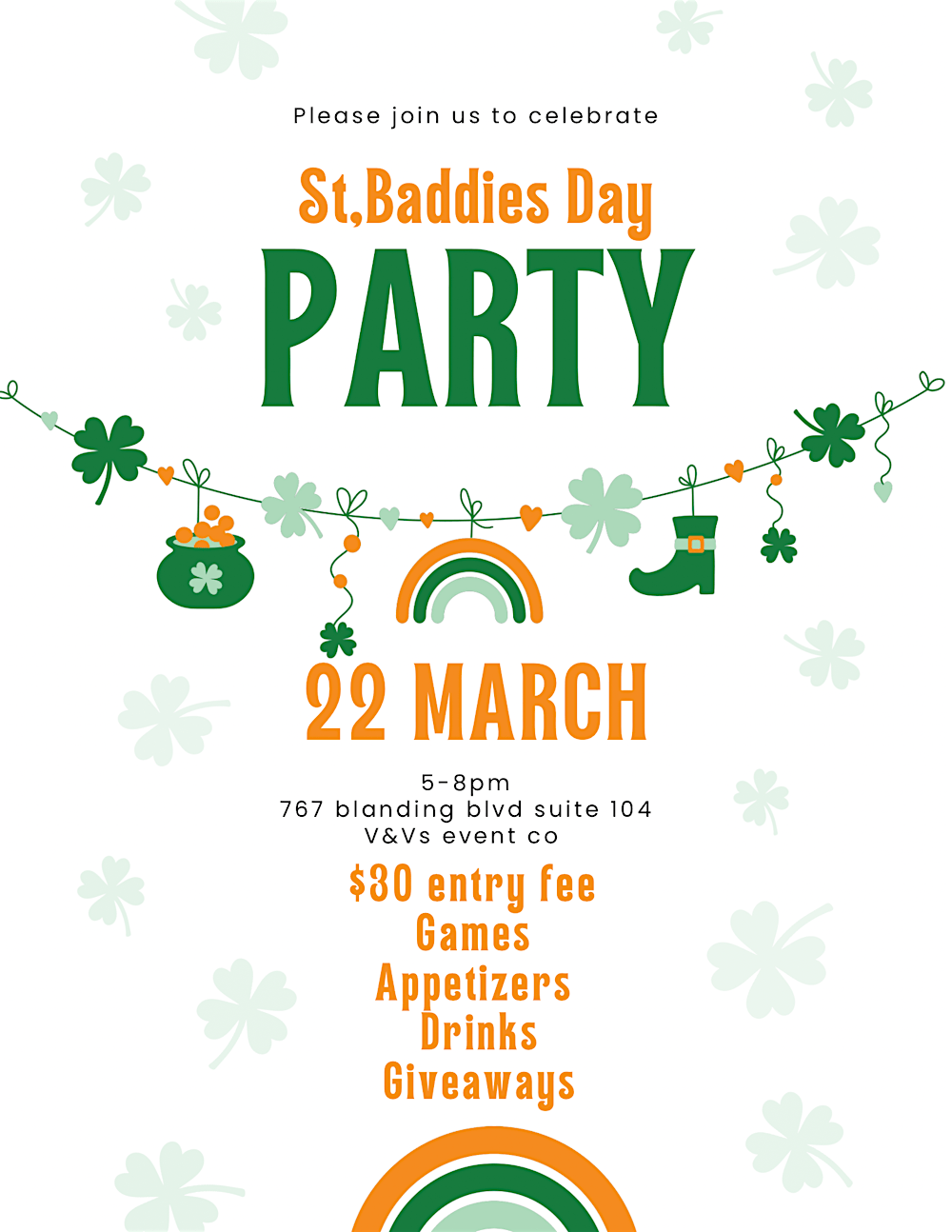St.Baddies Day