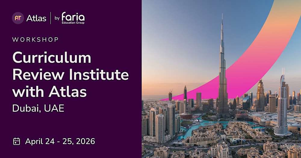 Curriculum Review Institute – Reports in Atlas and AI in Education