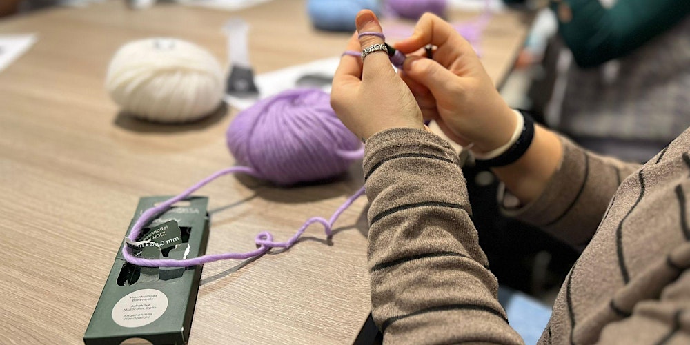 Anfängerkursus 6: Stricken lernen mit Wolle & Wunder - 2 x samstags