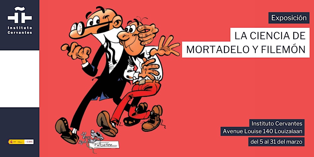 Exposición: La ciencia de Mortadelo y Filemón