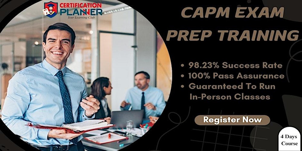 PMI CAPM® Certification Training Course – 4-Day Tampa Bootcamp
