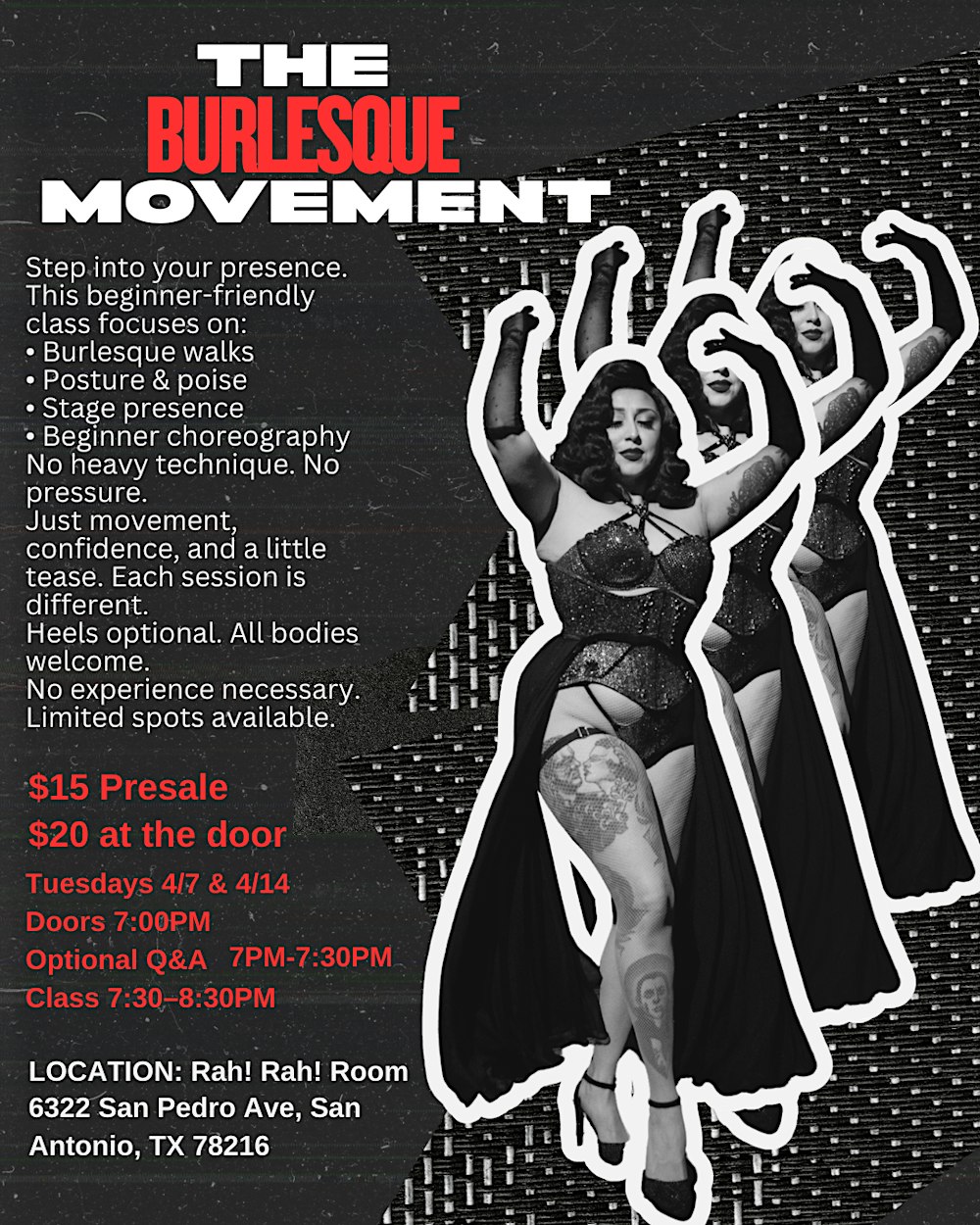 The Burlesque Movement- Live at Rah! Rah! Room