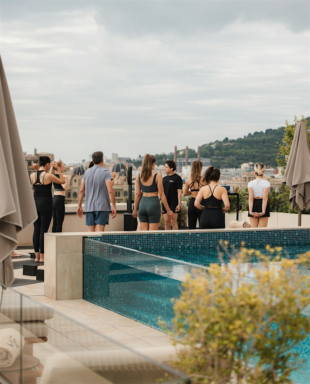Rooftop Yoga en el Hotel ME Barcelona