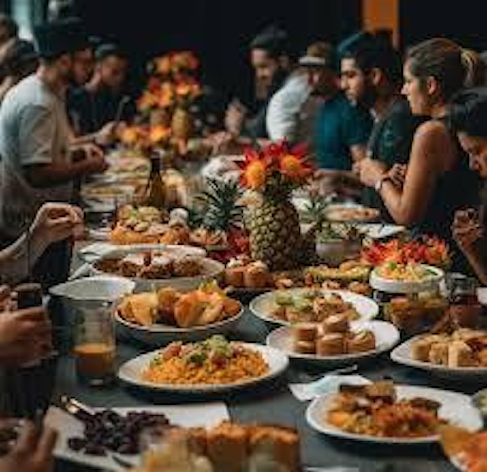 INTERNATIONAL BRUNCH/BREAKFAST & VISIT LA BOQUERIA MARKET