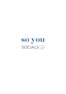 So You Socials