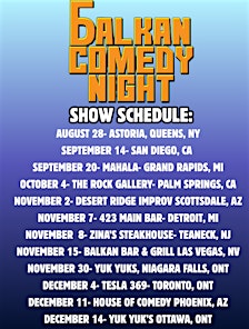 Balkan Comedy Night USA